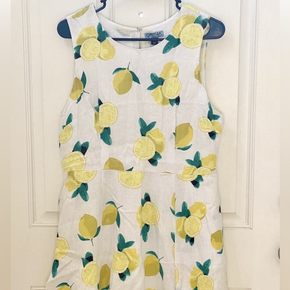 Cynthia Rowley Pop art Lemon dress - Picture 3 of 4